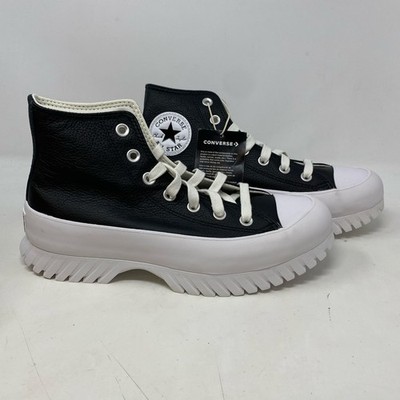 Converse Chuck Taylor Lugged 2.0 Leather Hi Black M6/W8