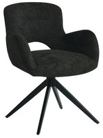 Howhomely Esszimmerstuhl KüChenstuhl Essstuhl RüCkstellfunktion Stuhl Schwarz