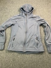 Spyder Sweater Womens Small Blue Long Sleeve Full Zip Hoodie Outdoors Pockets