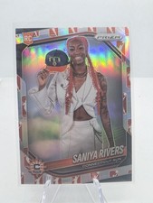 Saniya Rivers RC Variation 2025 WNBA Panini Prizm WNBA Logo DSG  #150