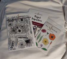 Altenew Stamps Set Happy Bloom Dies Cling Cardmaking Crafts Arts Never Been Used