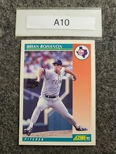 Brian Bohanon #672 1992 Score Texas Rangers Baseball Card MLB