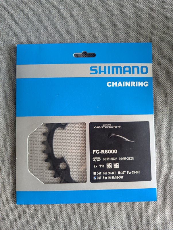 Shimano Ultegra FC-R8000 36T Grey Bike Inner Chainring 11-Speed MT