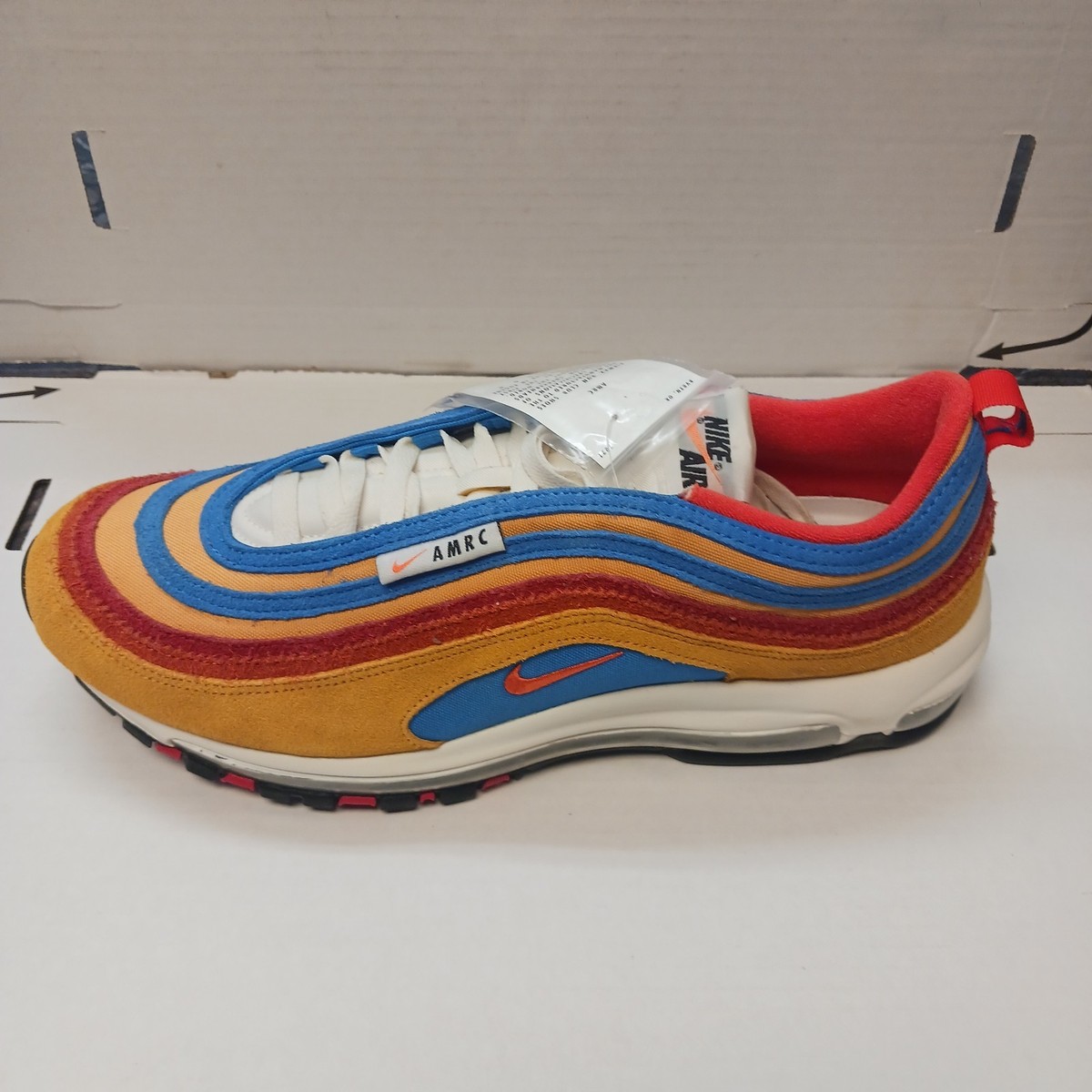 Size 14 - Nike Air Max 97 SE Running Club - Pollen Orange for sale