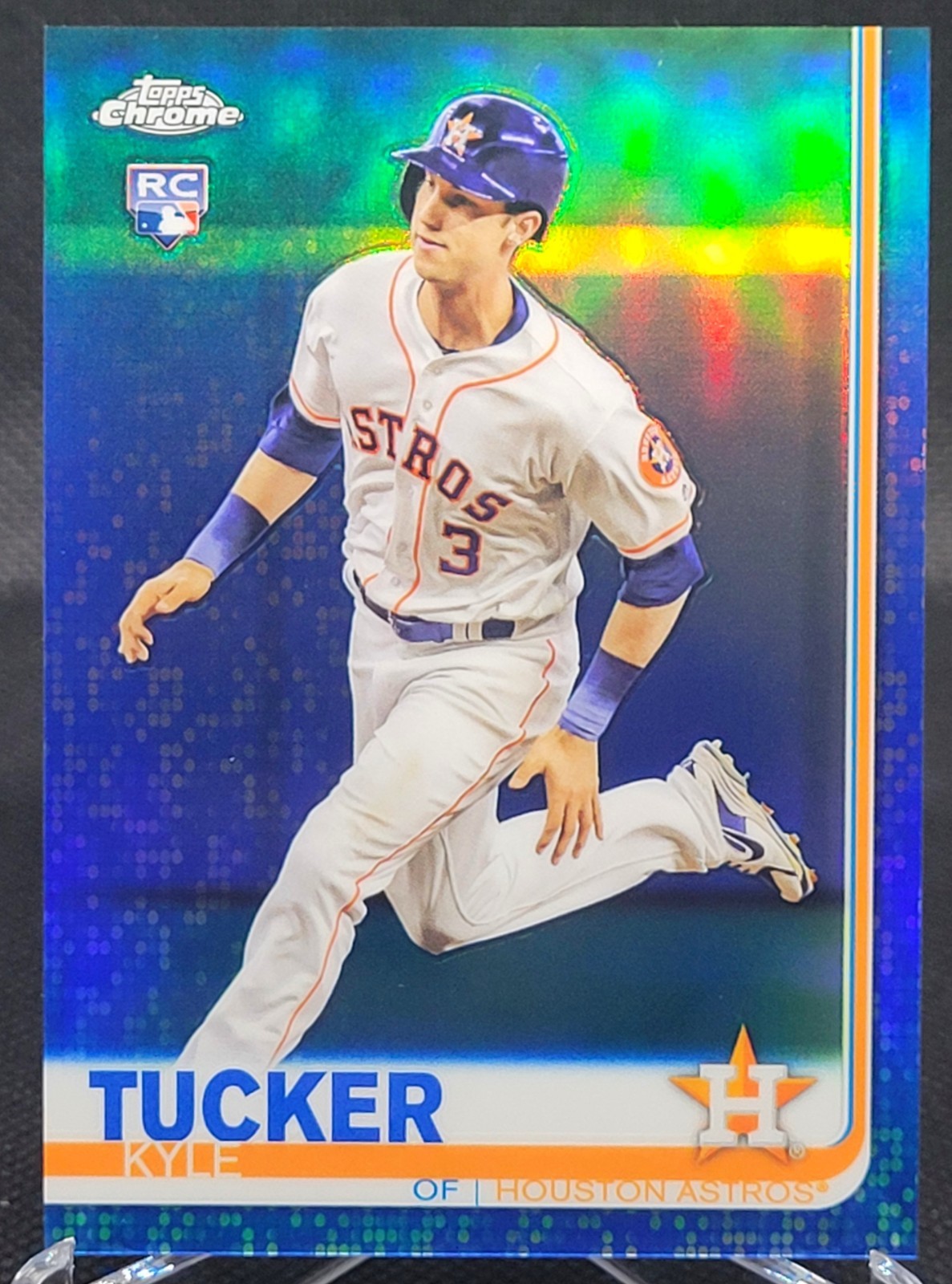Kyle Tucker 2019 Topps Chrome Blue Refractor /150 RC Rookie Card #39 Astros