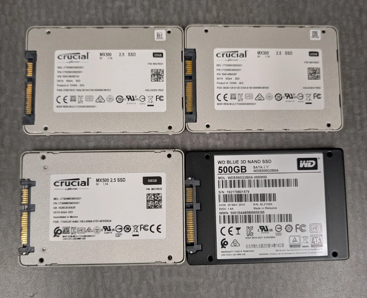 25+ Crucial 500 GB Storage Capacity Solid State Drives for sale