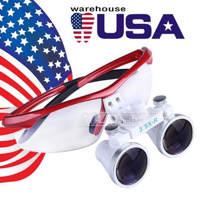 3.5X Binocular Dental Loupe Surgery Surgical Magnifier Medical Operation Loupe