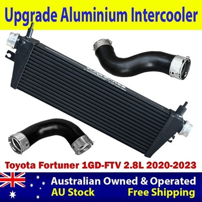 Upgrade Aluminium Intercooler&Hoses For Toyota Fortuner 1GD-FTV 2.8L 2020-2023