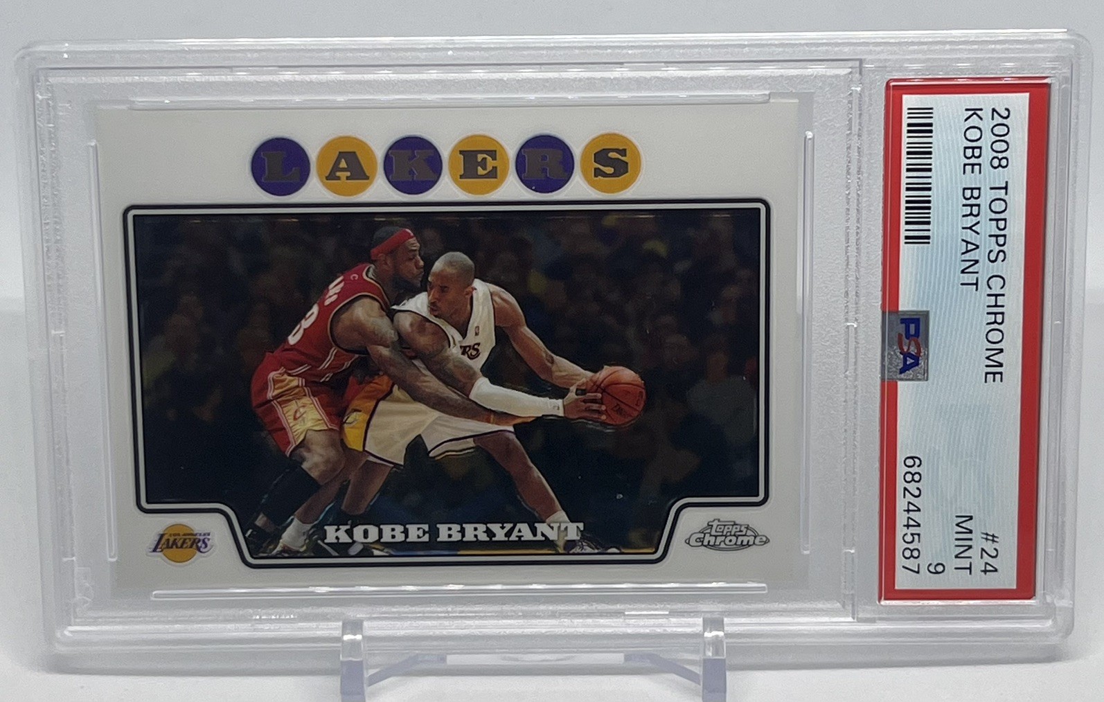 Kobe Bryant 2008 Topps Chrome #24 Base Price Guide - Sports Card