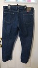 Wrangler Jeans Mens 42x30 Blue  Dark Wash 100% Cotton regular Fit Workwear — photo 4