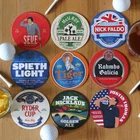 9 BOOT & BALL GOLF BEER MATS RYDER CUP, SEVE,SPEITH,McILROY,FALDO,TIGER,RAHM