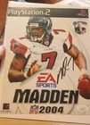 MICHAEL VICK ATLANTA FALCONS SIGNED 8X10 PHOTO JSA WITNESS COA 2004 MADDEN COVER