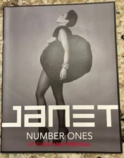 Janet Jackson Number Ones Up Close And Personal Music Concert Book Tour Program 
