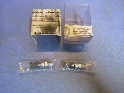 1   Kibblewhite Precision Compression Release Valves M10 -.350'' 1.730'' OD. NEW 
