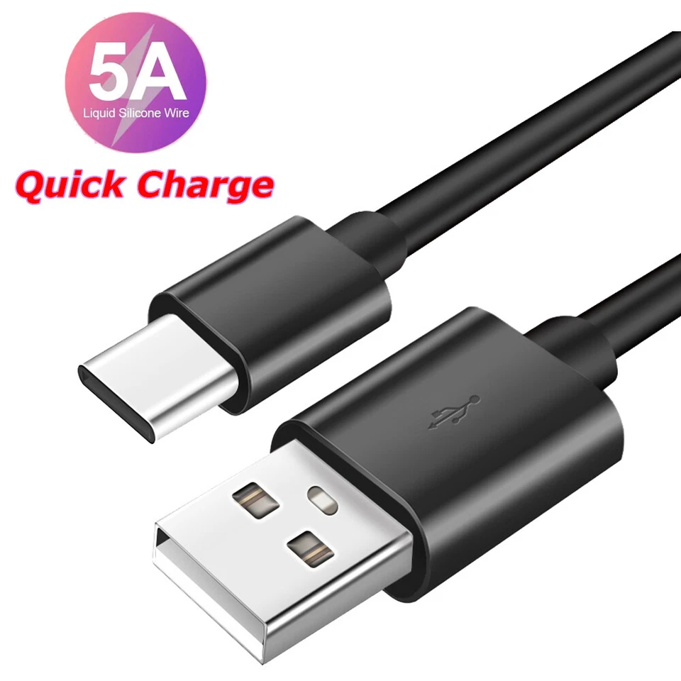 USB-C Type-C Data Sync Charger Fast Charging Cable For Xiaomi Samsung Universal - Image 2 of 4
