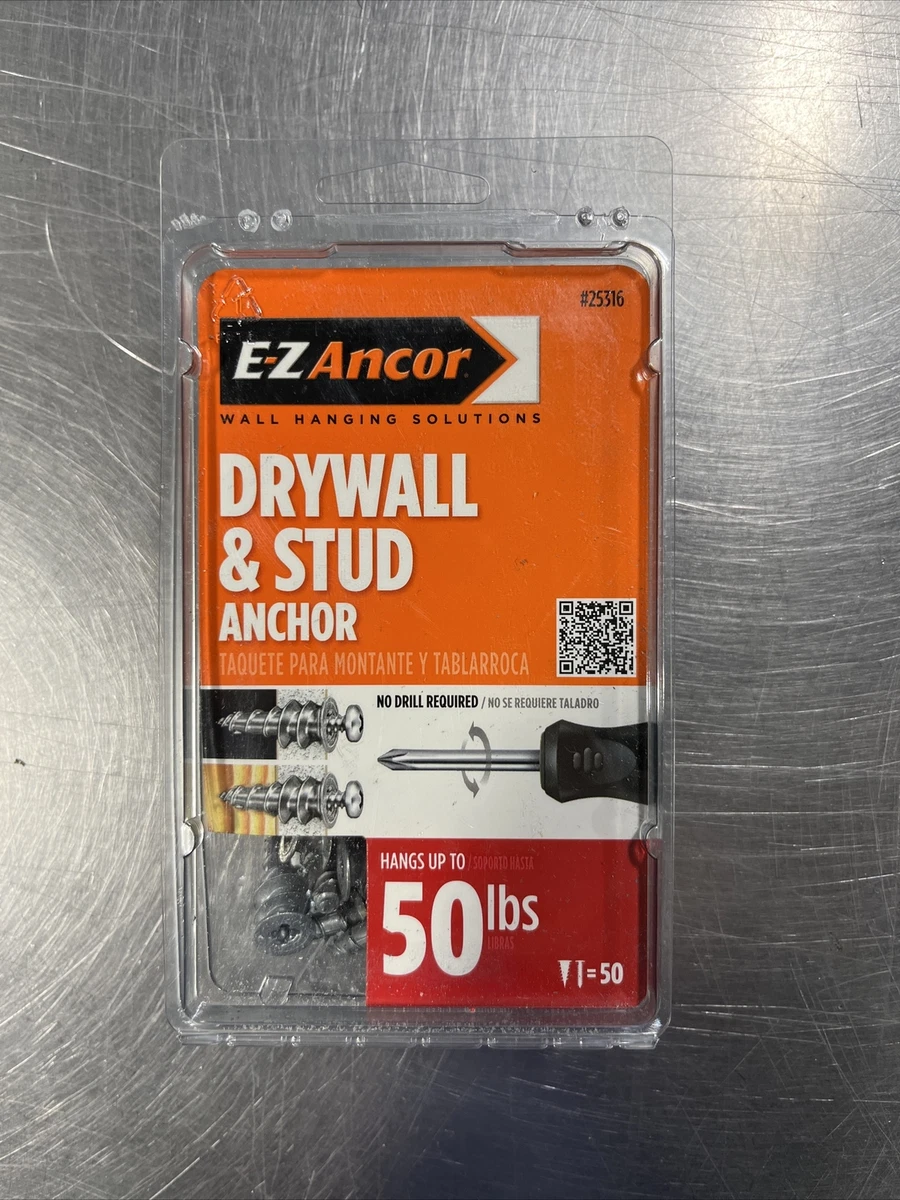 EZ Ancor Toggle Lock 100 Drywall Anchors (25Pack) 25320, 44 OFF