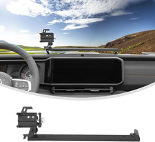 DASHBOARD PHONE HOLDER FOR 2024-2025 JEEP WRANGLER JL GLADIATOR JT 360 ADJUST