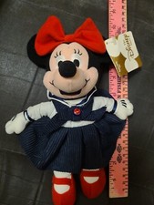 Disney Bean Bag Plush - Minnie, Birthstone July 8 NWT