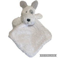 Starting Out White Puppy Dog Baby Lovey Security Blanket