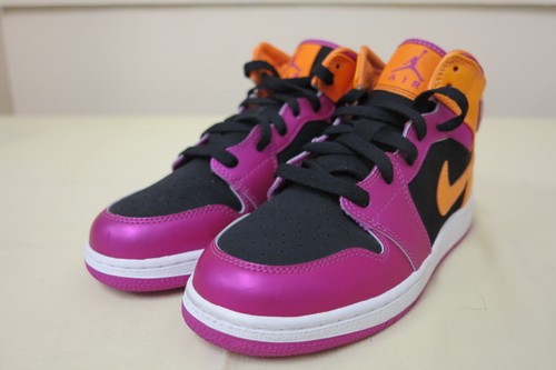 black pink orange jordan 1