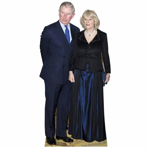 LIFESIZE ROYAL FAMILY CORONATION CUTOUTS PARTY DECORATION PHOTOPROP KING QUEEN - Picture 13 of 25