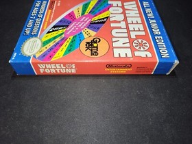 Wheel of Fortune: Junior Edition Authentic Nintendo NES EXMT+ COMPLETE n box!