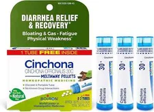 Boiron Cinchona 30C Homeopathic Medicine for Relief from Diarrhea, Bloating, Gas