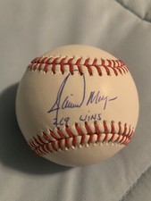 Jamie Moyer autographed baseball with 269 wins inscription 