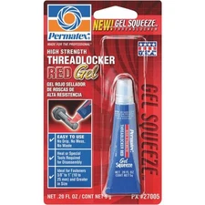 (6 Pack) PERMATEX Gel Squeeze High-Strength Threadlocker