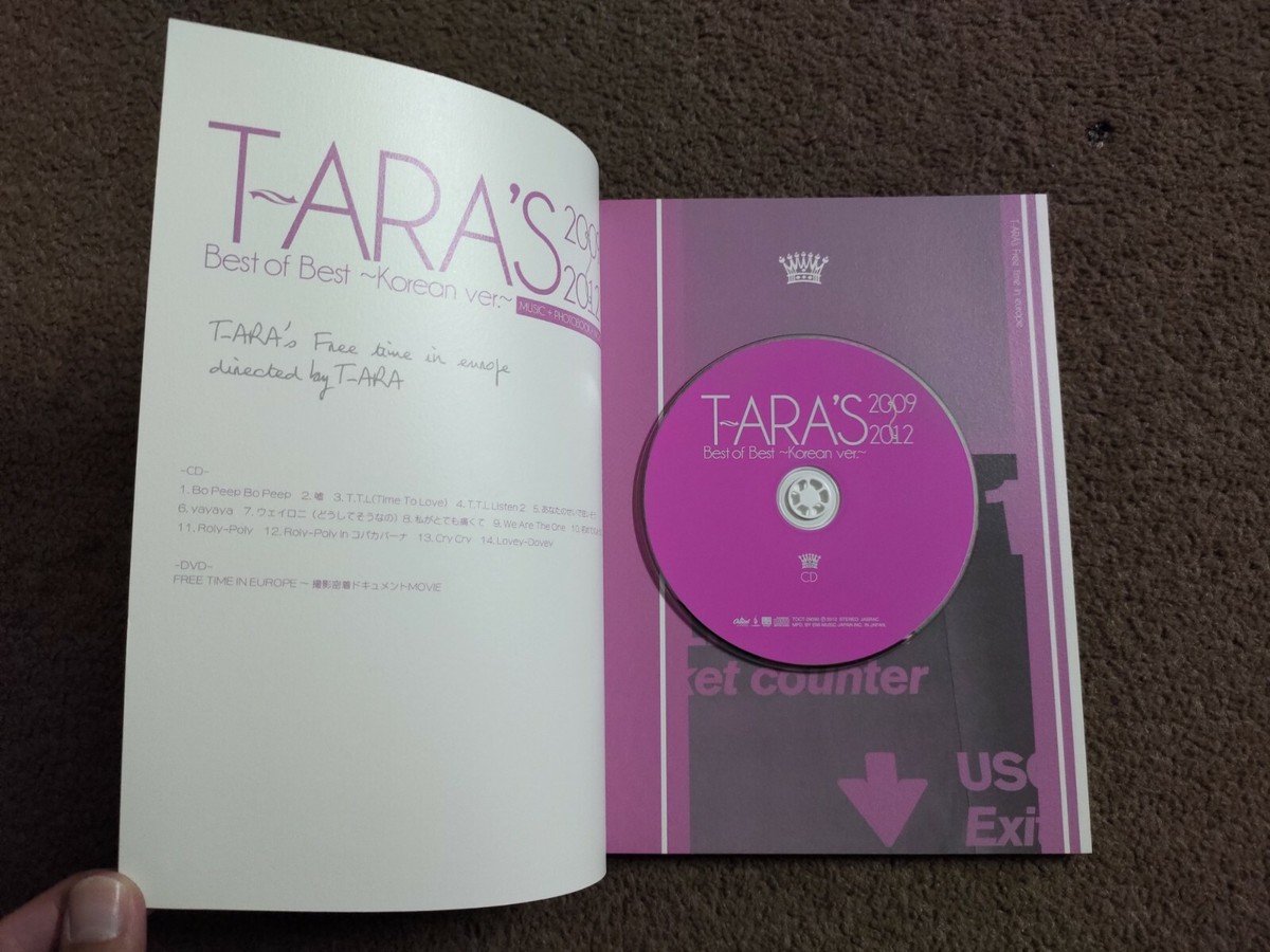 CD】T-ARA's Best ショップ of Best 2009-2012 ~Korean ver.~ (MUSIC盤