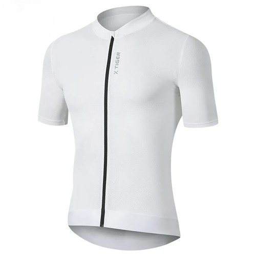 Summer Cycling Men Breathable Cycling Short Sleeve Shirt Lightweight Cycling Top - Picture 17 of 17