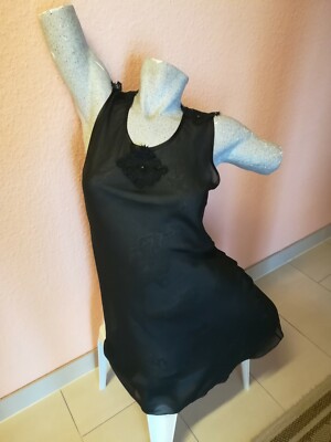 LingaDore Nachthemd, Schwarz, Gr. M