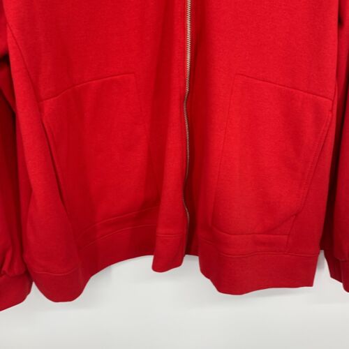 Liz Claiborne Jacke Damen Übergröße 2X Bomber rot durchgehender Reißverschluss Langarm neu mit Etikett - Bild 5 von 9