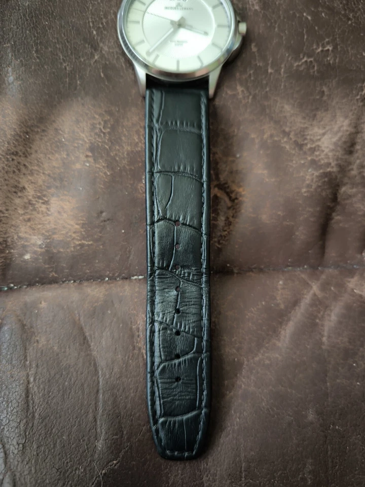 Jacques Lemans herrenuhr 2-3 mal getragen - Bild 4 von 4