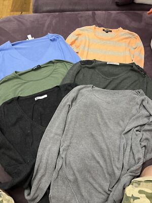 6 St. Only Elements Amisu Pulli Pullover Strick Strickpulli Set Gr. S Und M