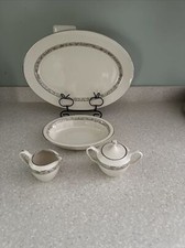 Springdale Platinum Hostess Set By Lenox- Pla...