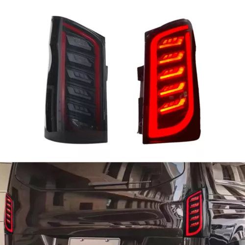 Smoked LED Tail Lights For Mercedes-Benz Vito W447 2015-2022 Dynamic Brake Lamp - Foto 3 di 12