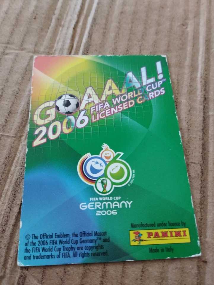 Card 74 Zidane Francia Panini FIFA World Cup Germany 2006 - Imagen 2 de 2