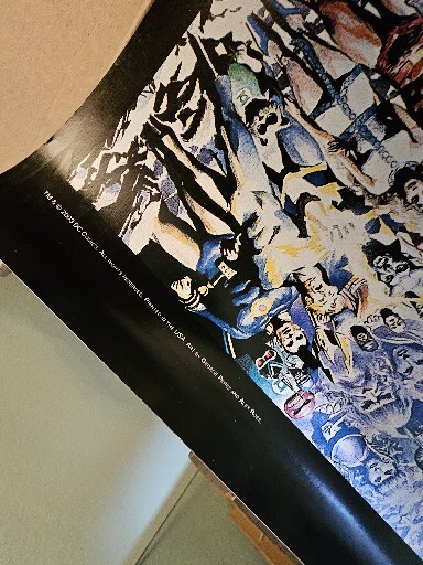 Crisis on Infinite Earths Poster - Massive 64in x 29in Alex Ross