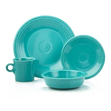 Fiesta® 4-Piece Place Setting | Turquoise