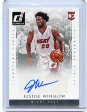 2015-16 DONRUSS #SS-JW JUSTISE WINSLOW AUTOGRAPH ROOKIE RC, MIAMI HEAT, 110918