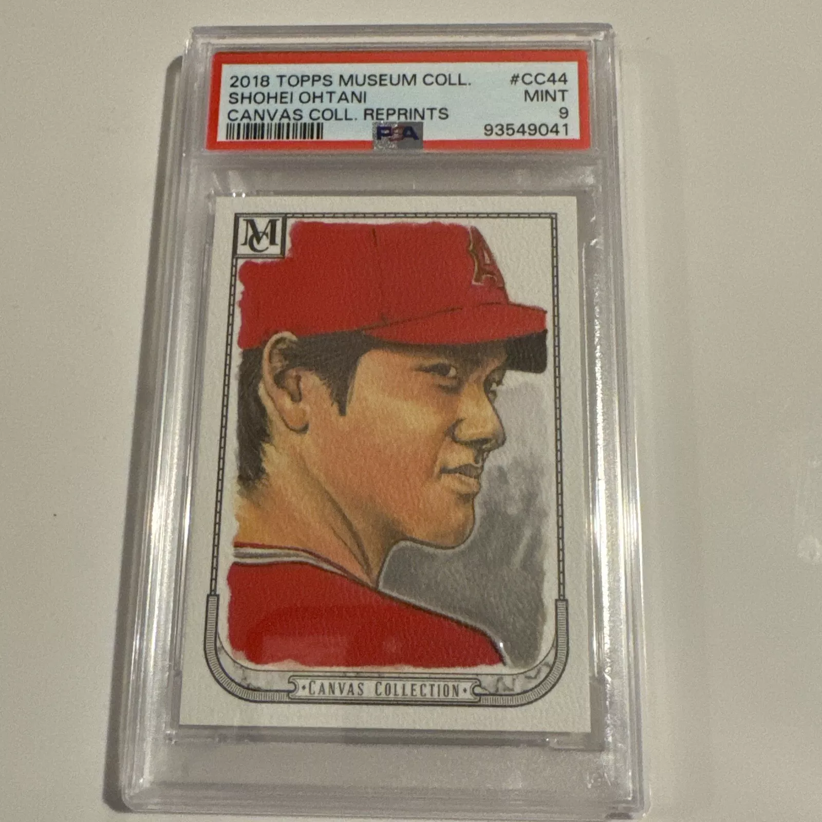 Shohei Ohtani trading card