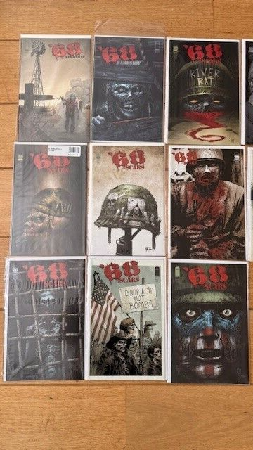 68 Image comics Zombie Jungle Jim complete set of all variant
