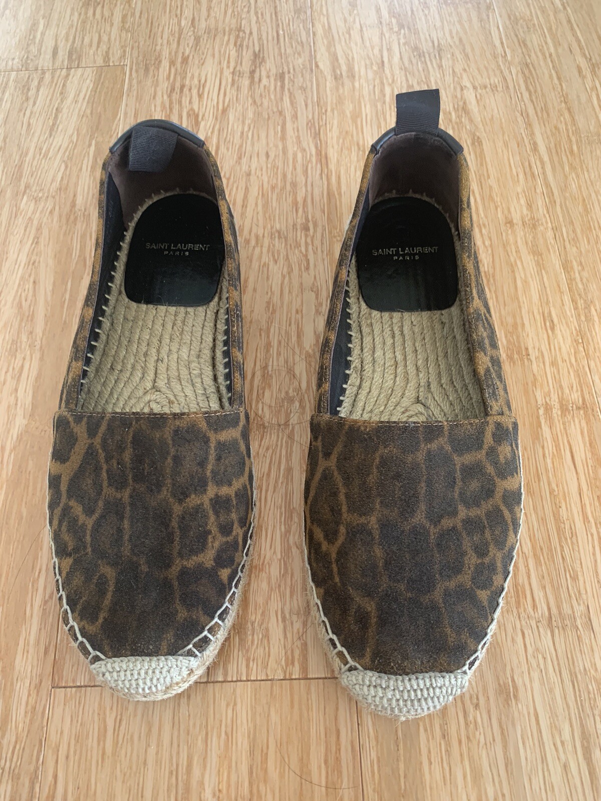 Espadrillas leopardo Saint Laurent 38 5 $600