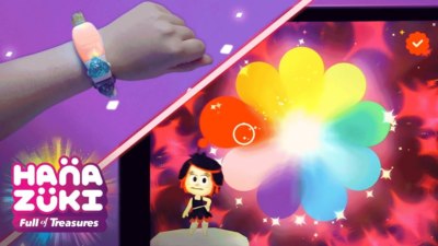 HANA★HANAきみをまもるくんG3ワイヤレスセット NEW HANAZUKI FULL OF TREASURES MOODGLEAM BLUETOOTH WEARABLE