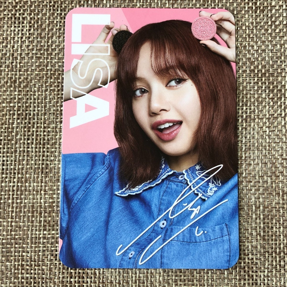 BLACKPINK LISA [ OREO X BLACKPINK ] Official Limited