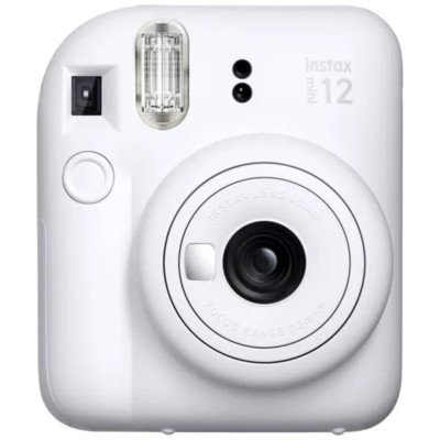 Fujifilm instax mini 12 Instant Camera - Clay White