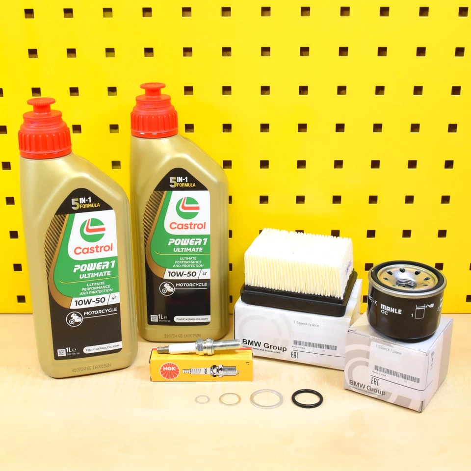 Service Kit Entretien à la Clientèle Huile Castrol 10w50 pour: BMW G310 R GS Ab - Photo 1/1