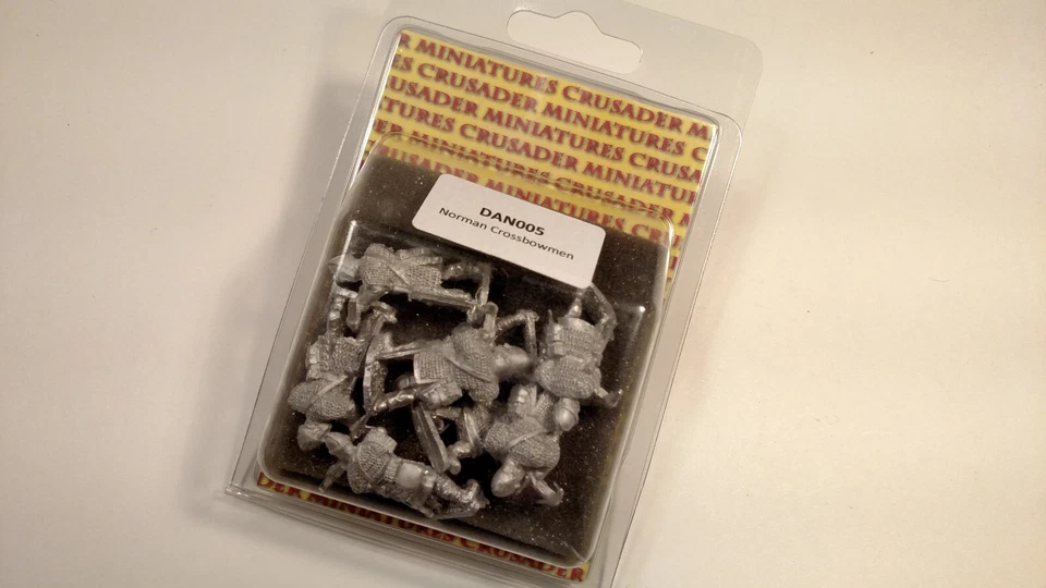 Crusader Miniatures DAN005 - Norman Crossbowmen in Chainmail - SAGA - Image 2 of 2
