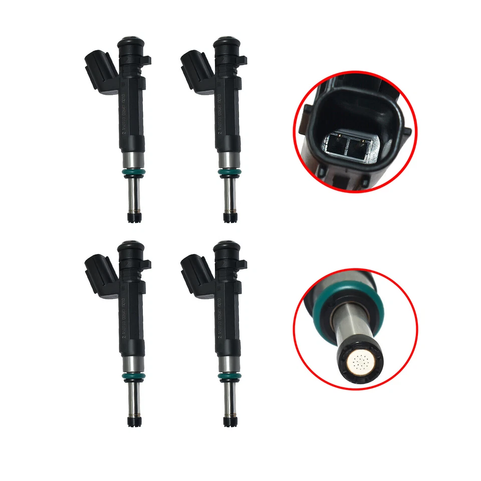Inyectores de combustible para Nissan Versa 2012 2013 2014 2015 2016 2017 2019 1,6 L L4 4 piezas Foto 3 de 4